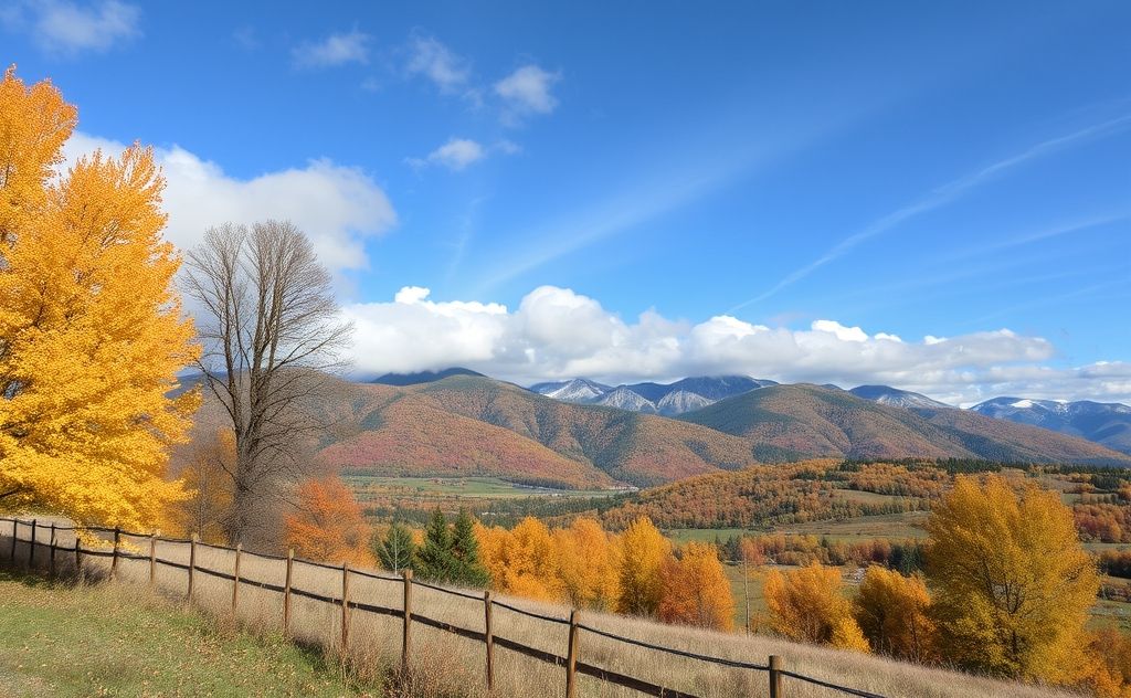 Seasonal temperature change effects on nature and life
