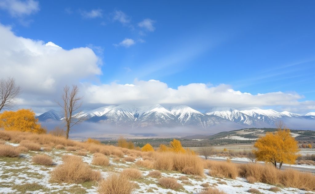Seasonal temperature changes due to climate change