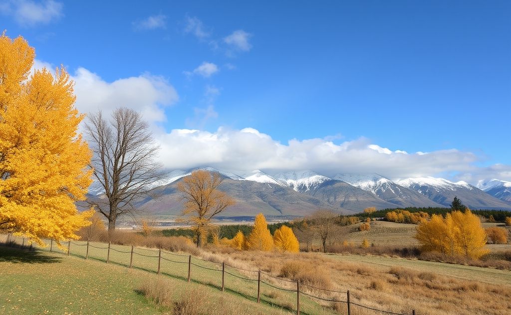 Seasonal temperature changes influenced by various factors
