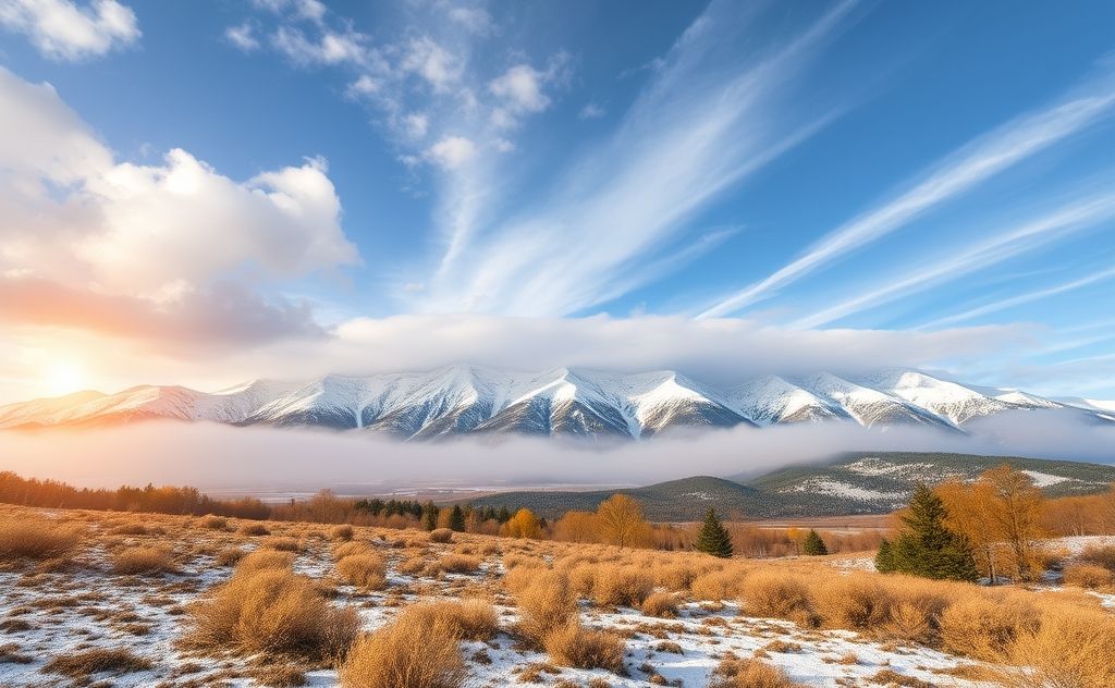 Seasonal temperature shifts driven by various factors