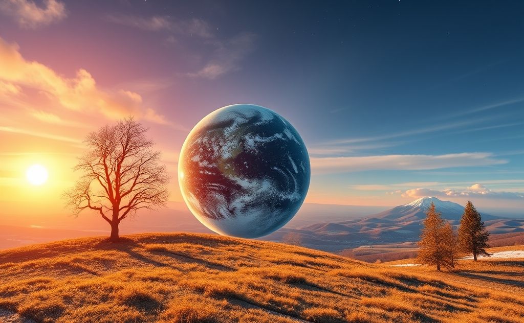 Seasons change temperature due to Earth's tilt