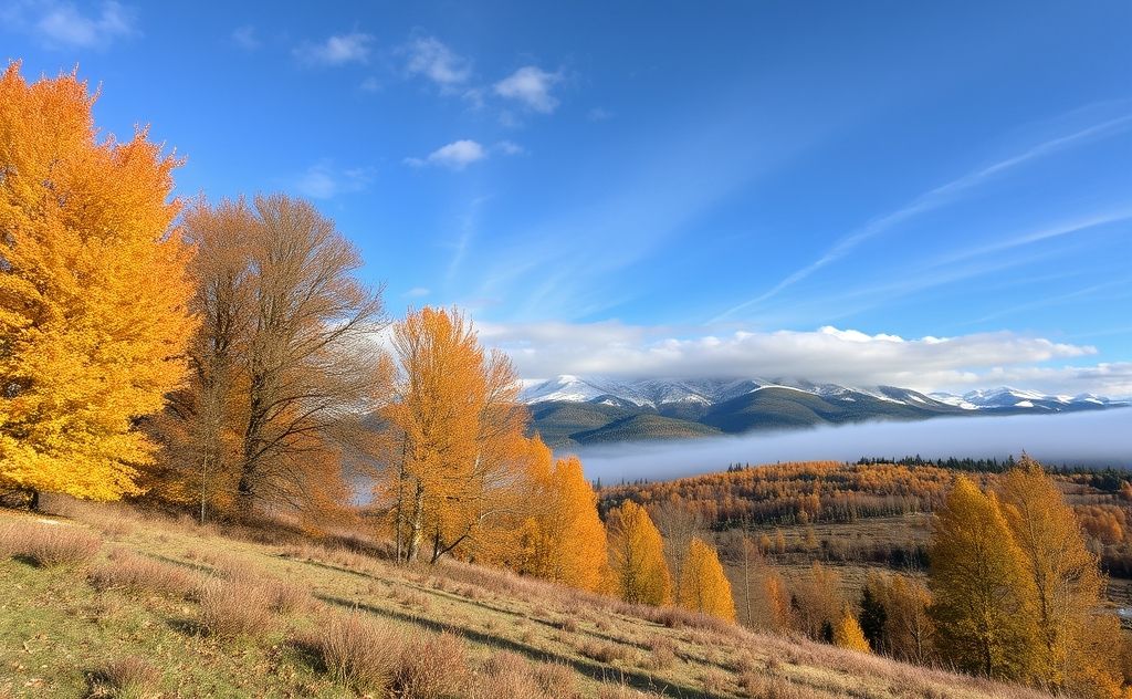Seasons change with temperature shifts and nature's cycles
