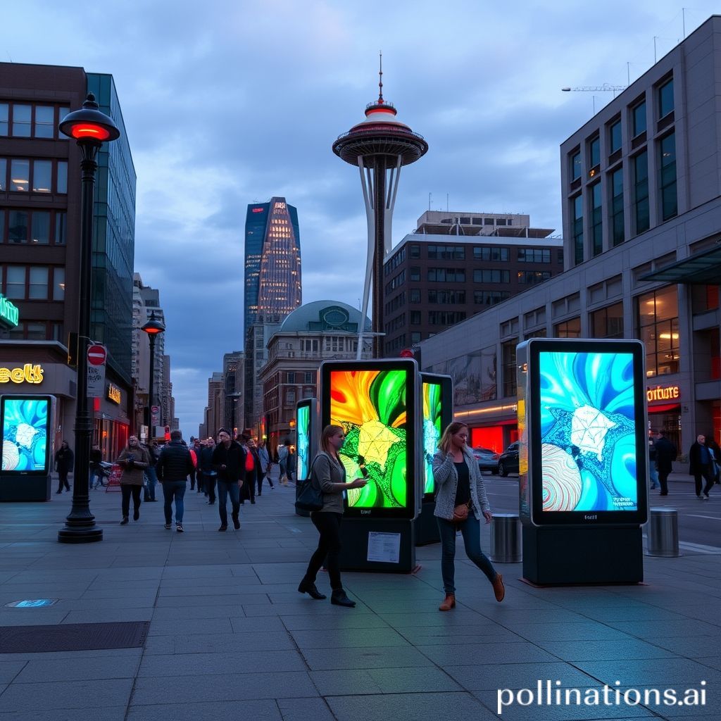 Seattle set to roll out digital kiosks across downtown next year