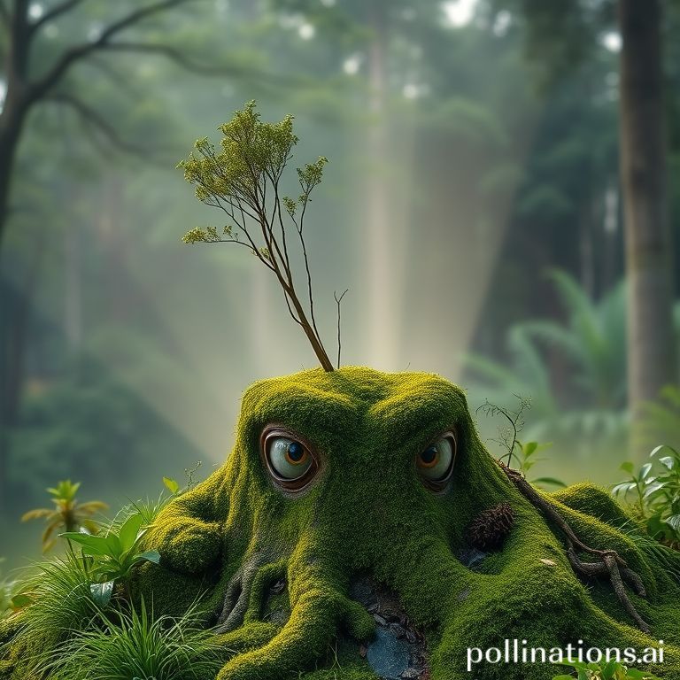 Sebelum dan sesudah halaman rumput dipotong rapi di Bogor