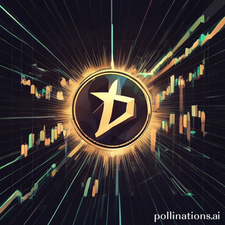 Grafik harga XRP yang menunjukkan penurunan tajam di bawah $2, menandakan kerugian lebih dari $40 juta akibat likuidasi massal di pasar kripto.