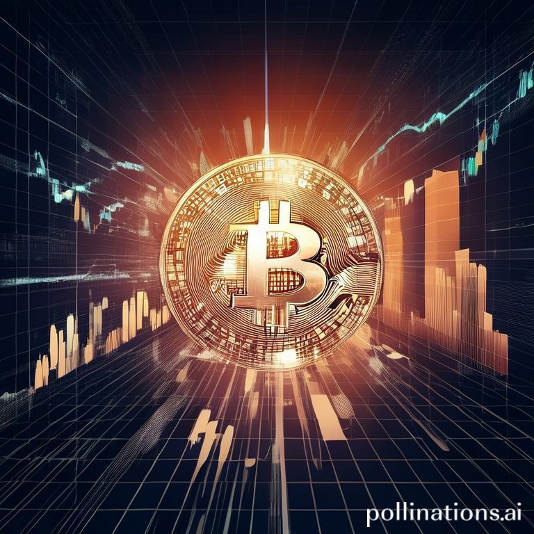 Grafik perbandingan kinerja saham MicroStrategy (MSTR) yang menurun tajam versus pergerakan harga Bitcoin yang lebih stabil dalam periode waktu yang sama.