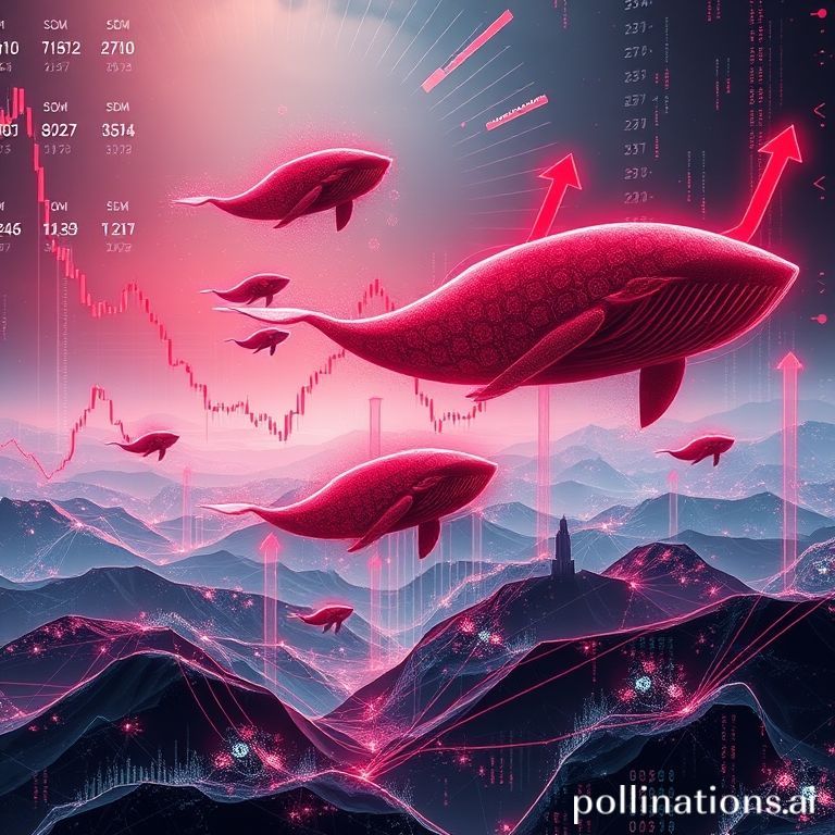 Grafik harga Solana (SOL) menunjukkan tren menurun dengan indikator teknis yang melemah, mencerminkan tekanan jual dari investor besar.