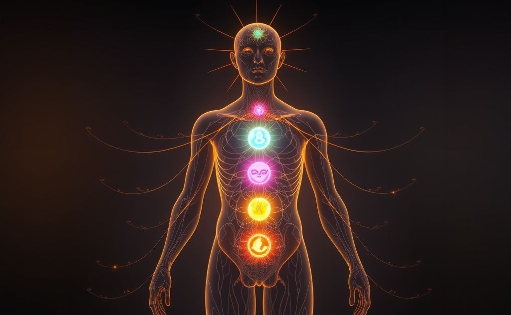 Secondary emotional chakras linked to feelings