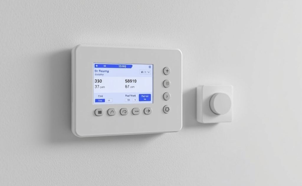Secure network for safe remote heating control
