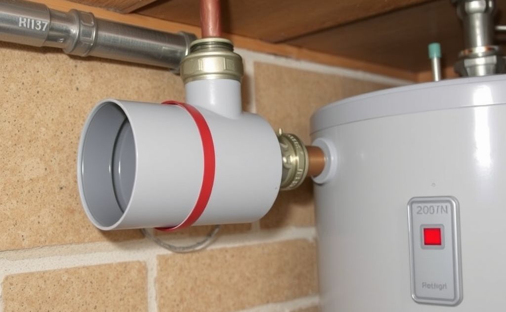 Secure your water heater exhaust pipe safely