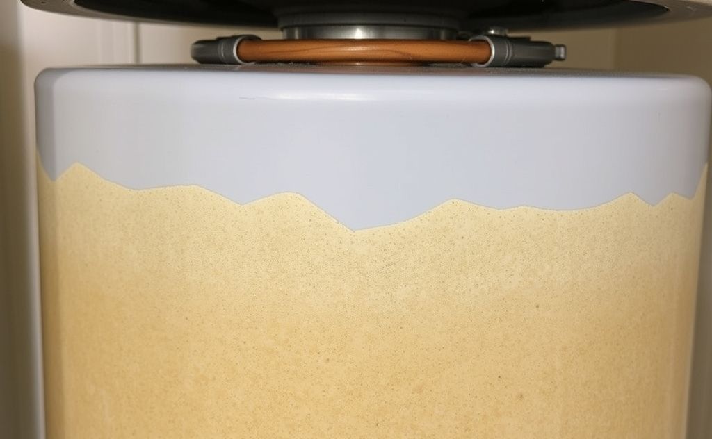 Sediment buildup in electric water heaters