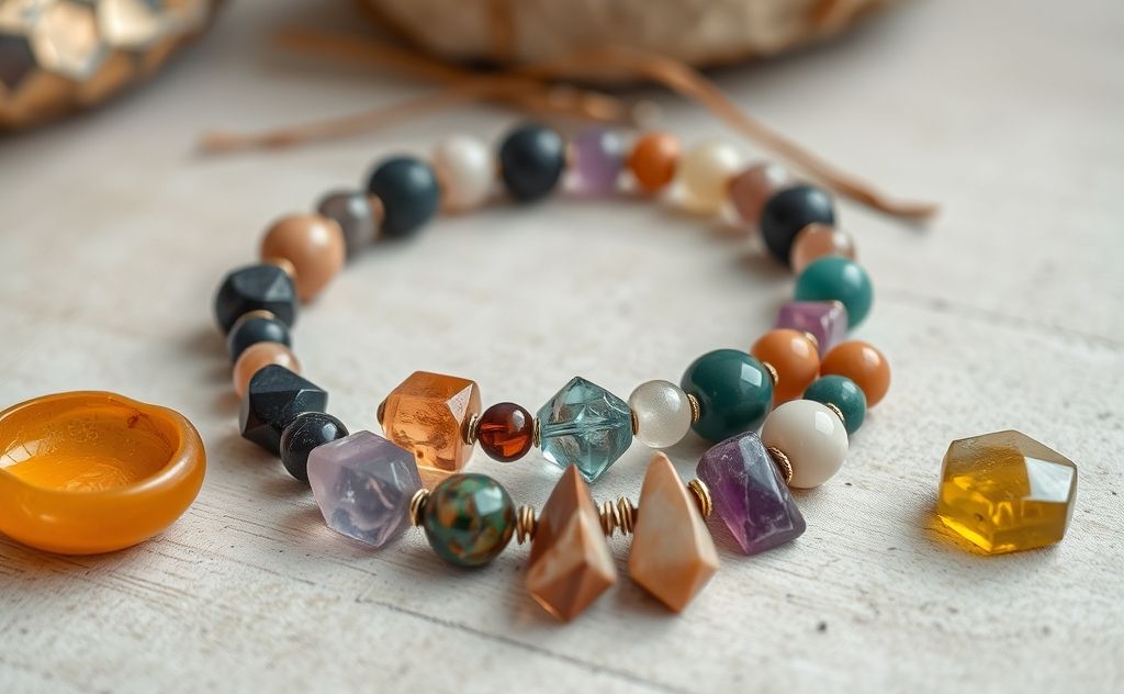 Selecting crystals for chakra bracelet design