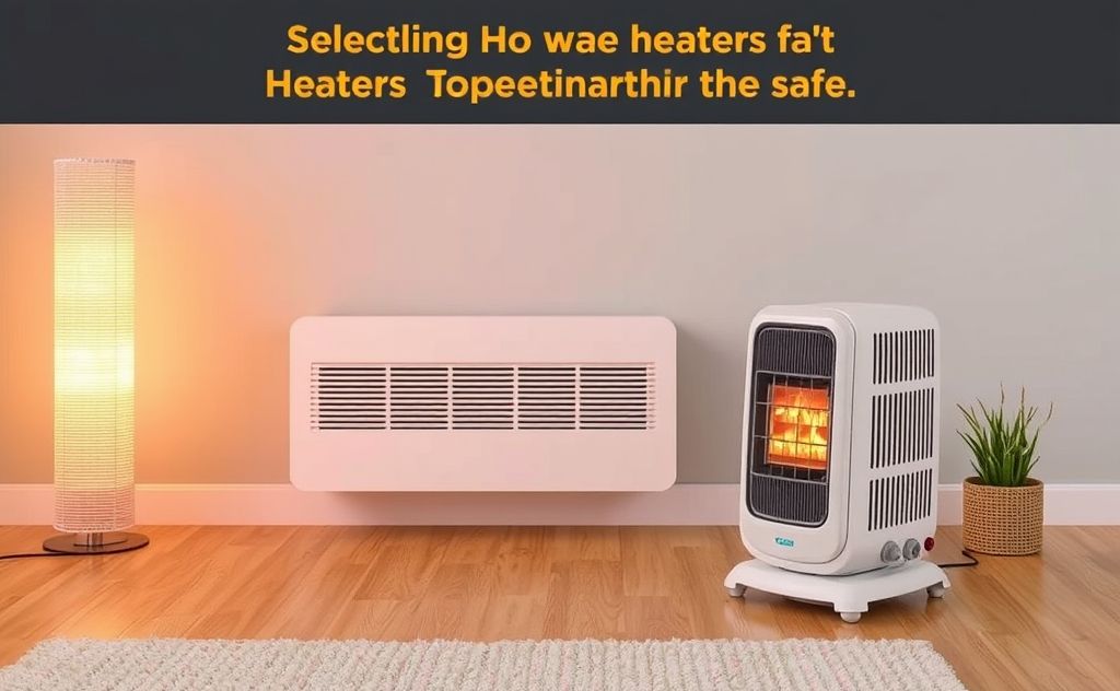 Selecting safe space heaters for home use