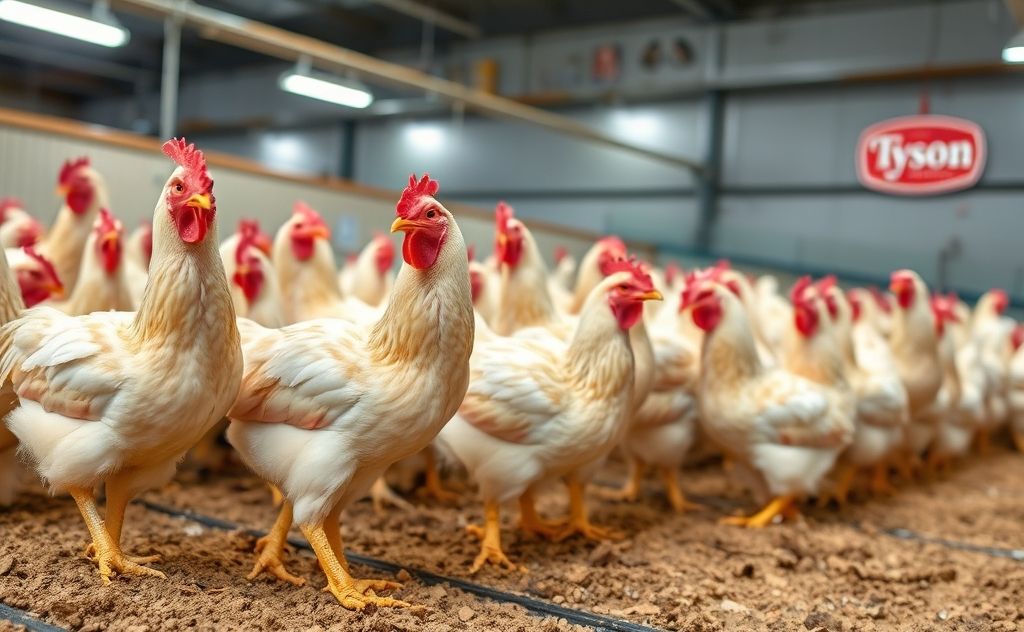 Sell chickens directly to Tyson Foods efficiently