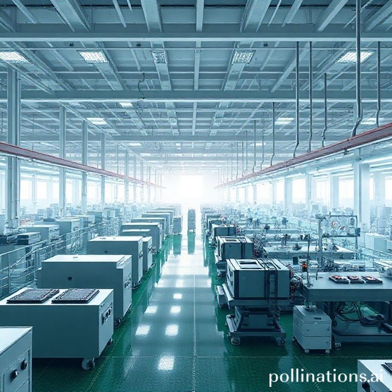 반도체 공장 전경