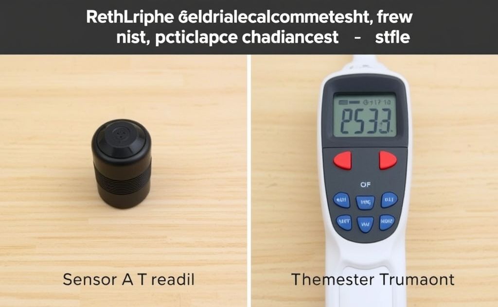 Sensor and thermometer calibration comparison guide