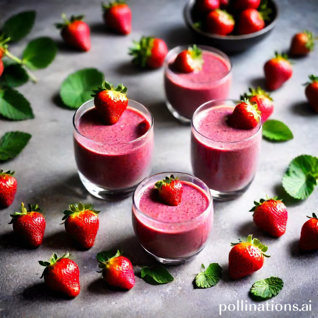 Serving and Presentation Ideas for Your Homemade Strawberries Wild Smoothie