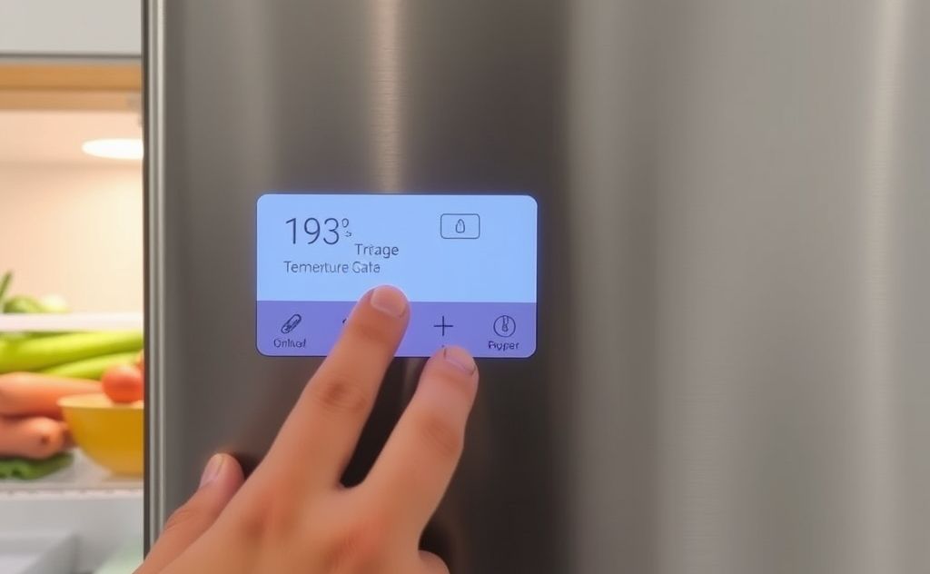 Set temperature control on Samsung fridge easily