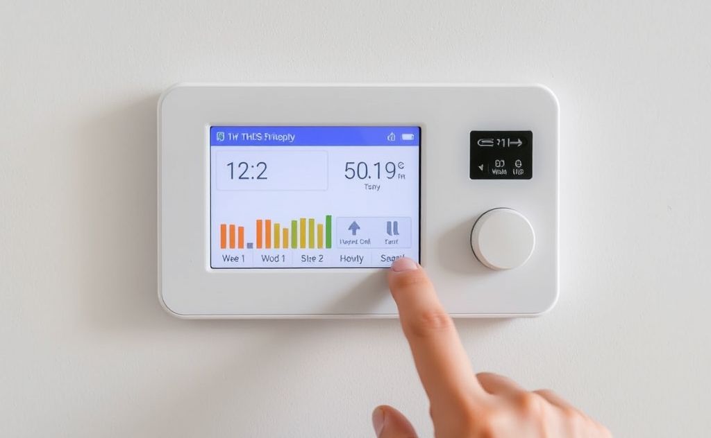 Set up remote heating schedules for comfort efficiency