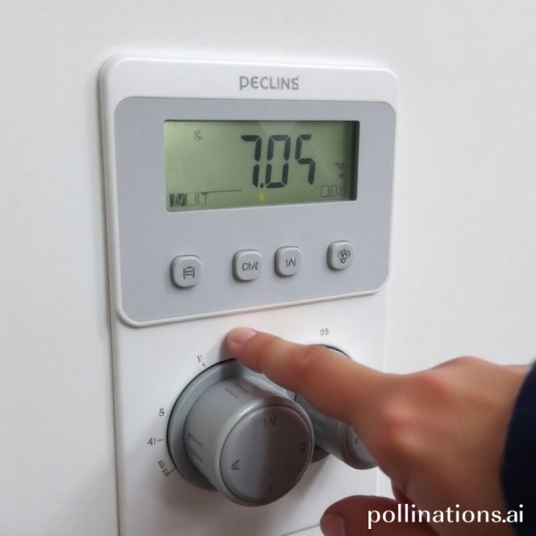 Setting the temperature and controls