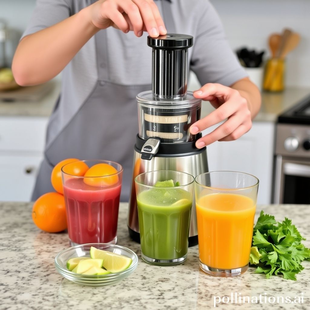 Juicer Setup and Leafy Greens Settings