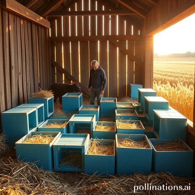 Nesting boxes for chickens