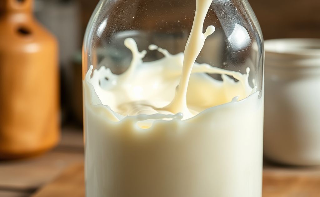 Shaking milk transforms it into creamy butter