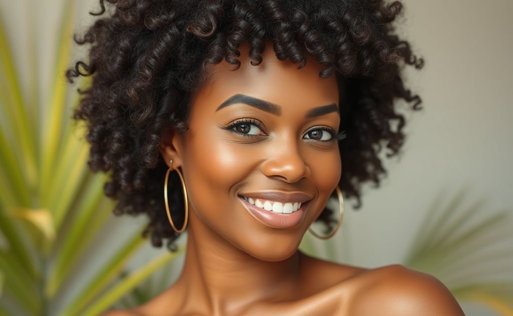 Shea Curl Enhancing Smoothie in natural setting