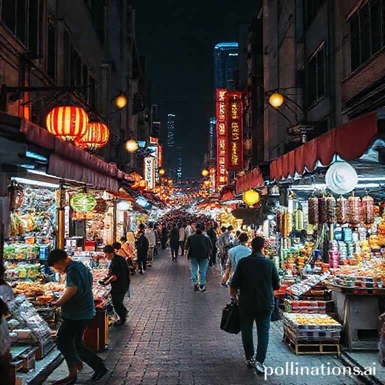 Shilin Night Market in Taipei