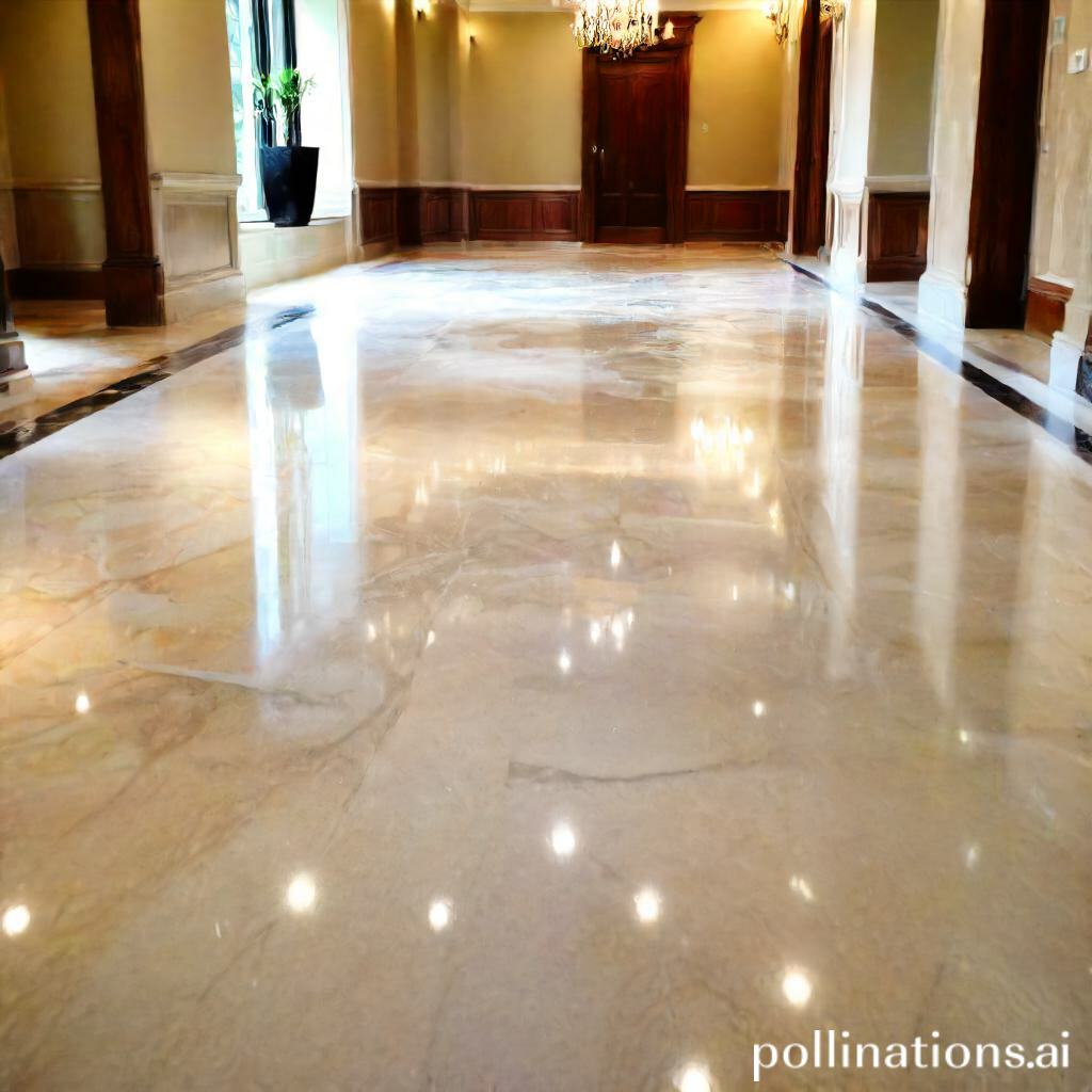 how to clean and polish marble floors for a shining finish