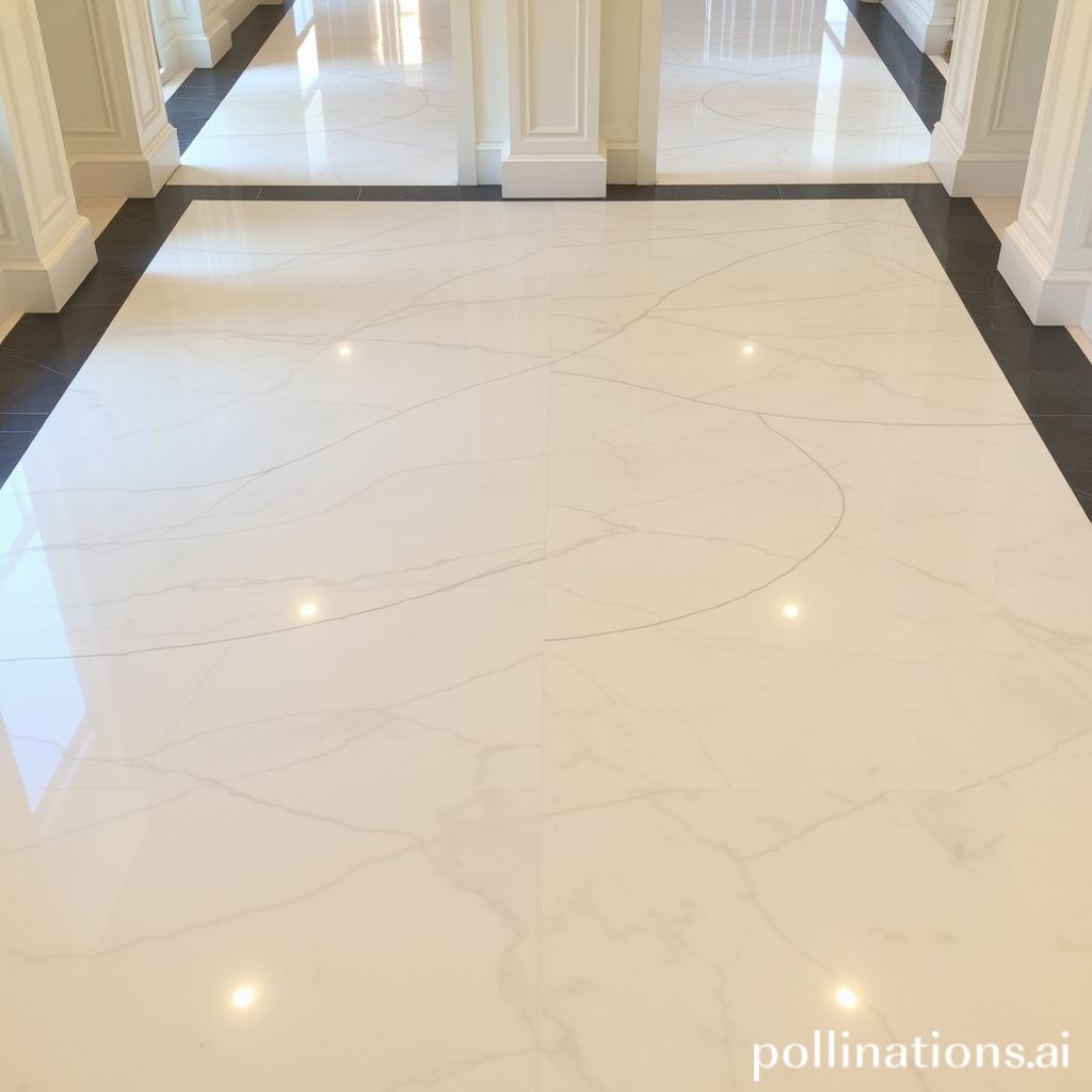 how to clean and polish marble floors for a shining finish