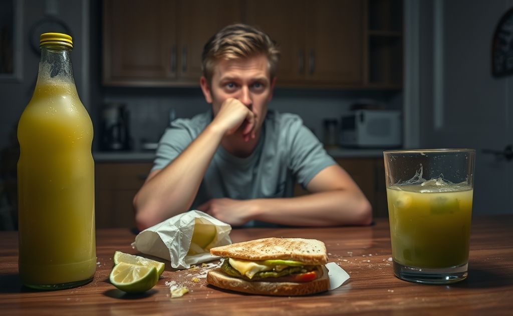 Sick from expired lime juice effects