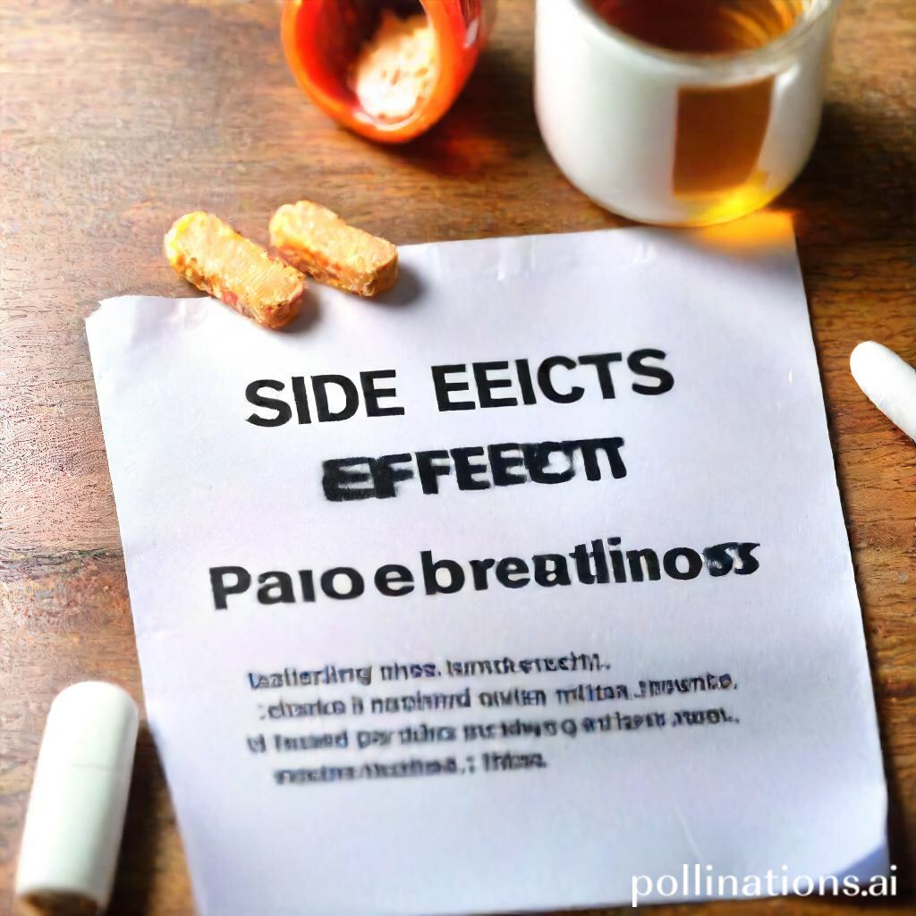 Side effects and precautions.
