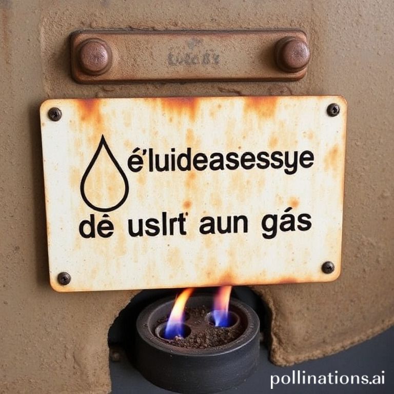 Signes de vieillissement d'un chauffage au gaz.