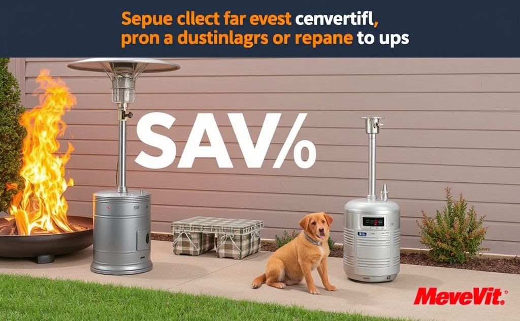 Significant savings with propane heaters