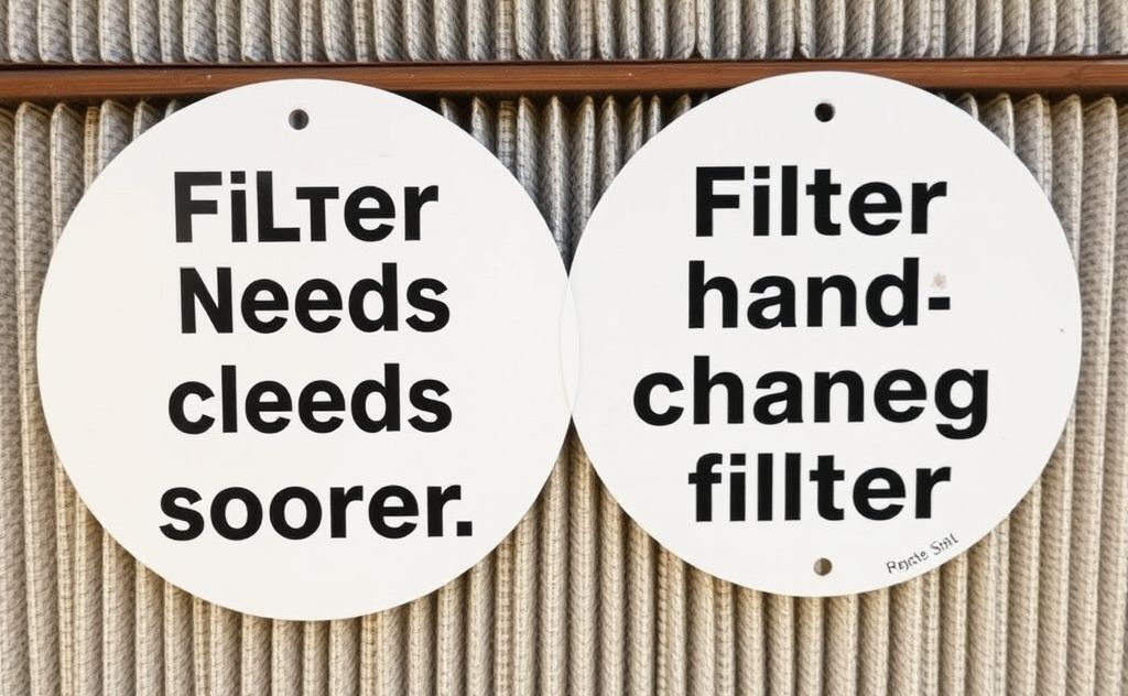 Signs filter needs changing sooner HVAC filters