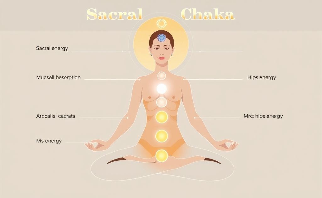 Signs of Sacral Chakra imbalance hips energy