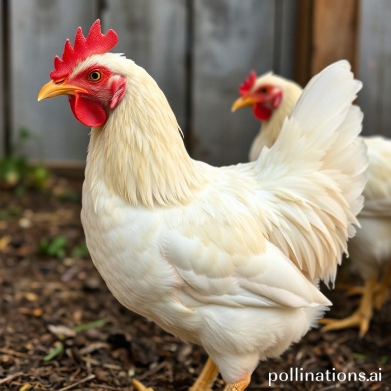 Healthy broiler chicken indicators