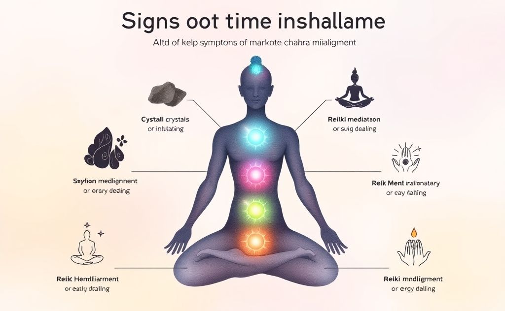 Signs of chakra imbalance and energy healing