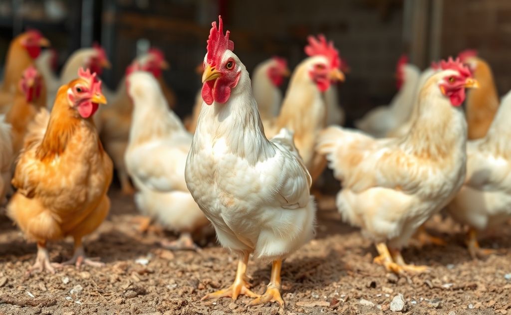 Signs of heat stress in chickens cooling methods