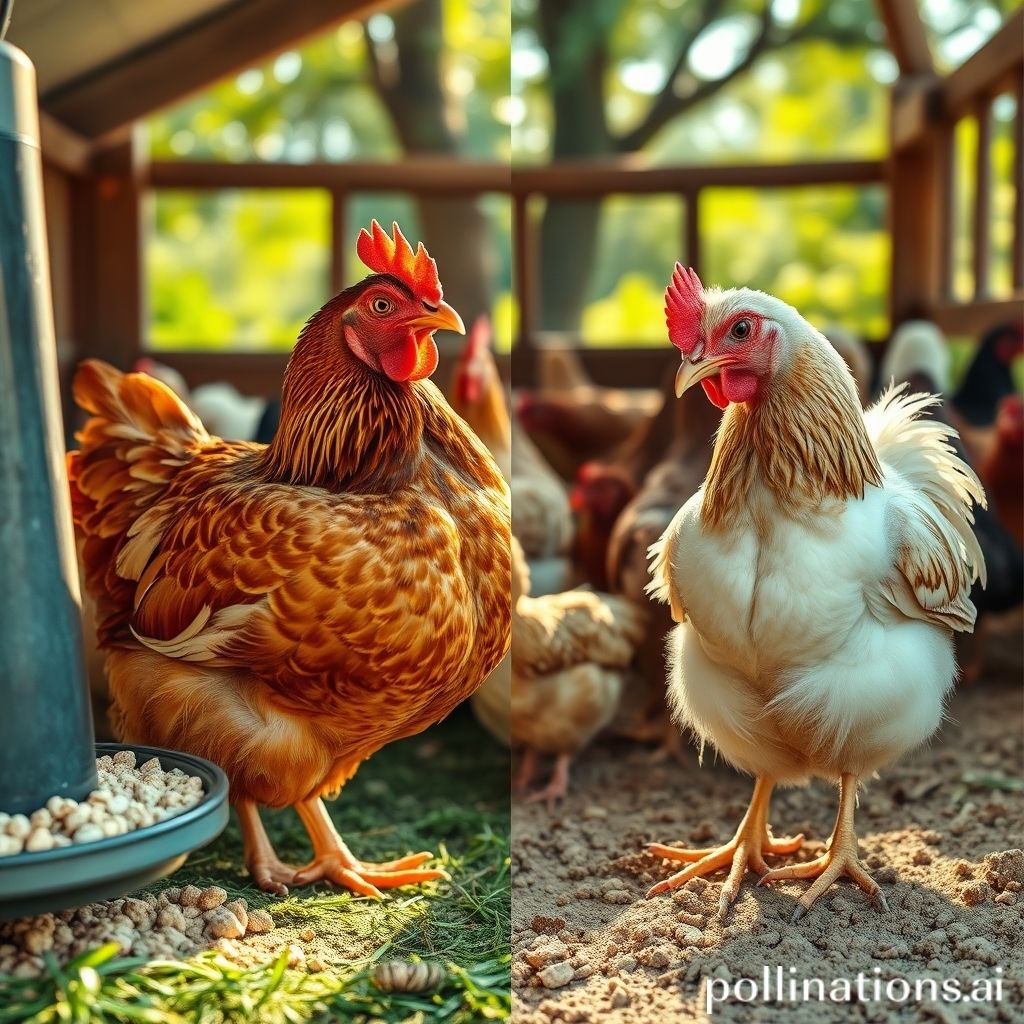 Feeding issues in chickens