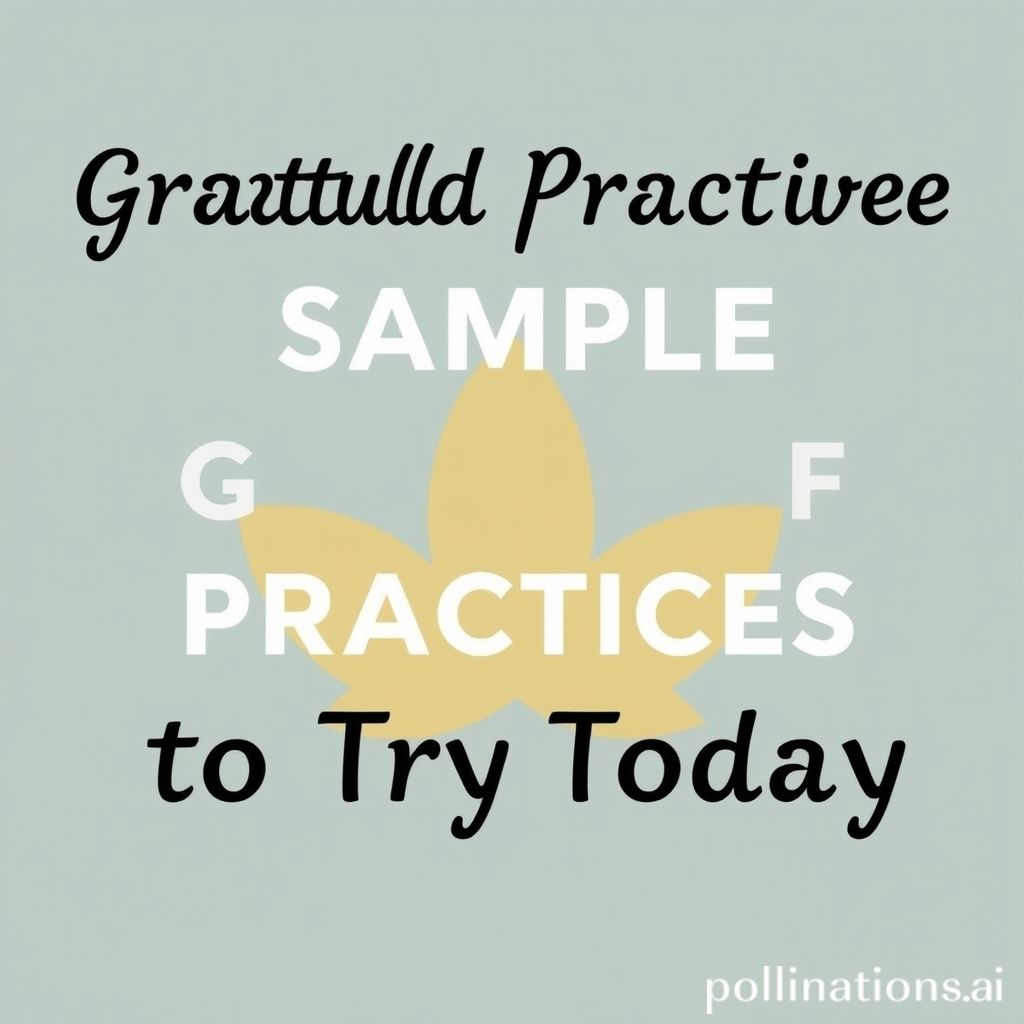 Simple Gratitude Practices to Try Today