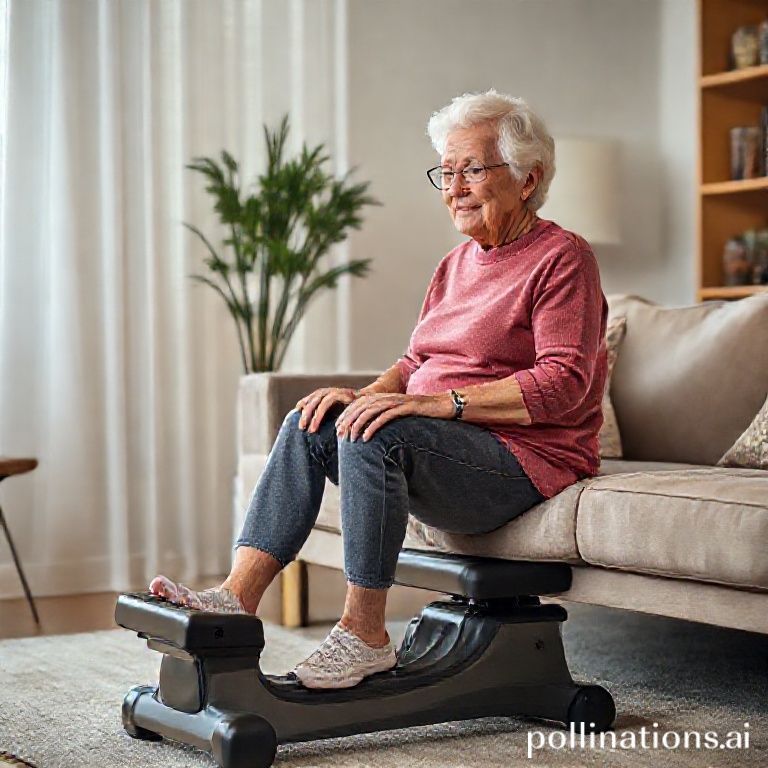 앉아서 편안하게! 60대 70대 부모님을 위한 하체 강화 스텝퍼 운동 효과