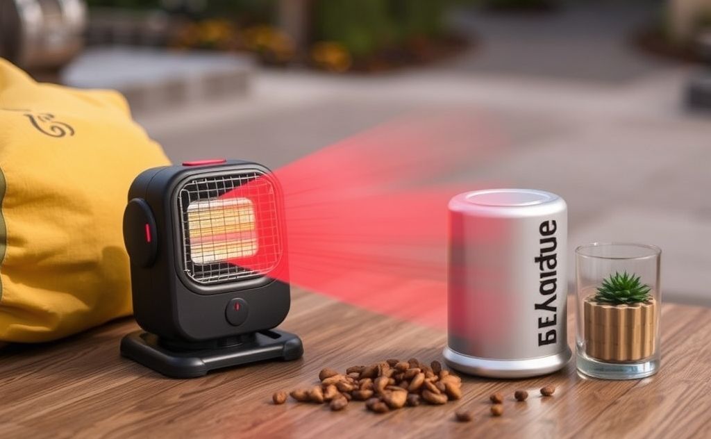 Size heater for optimal portable use tips