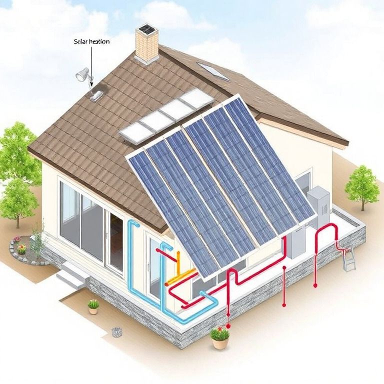 Sizing and installation of solar heating systems