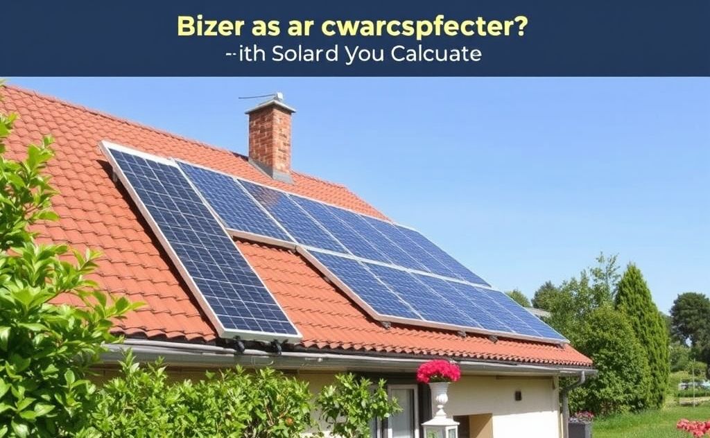Sizing calculator for solar powered heaters guide