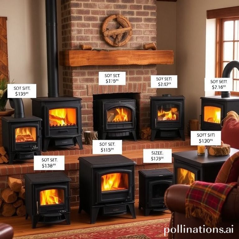 Sizing options for wood stoves