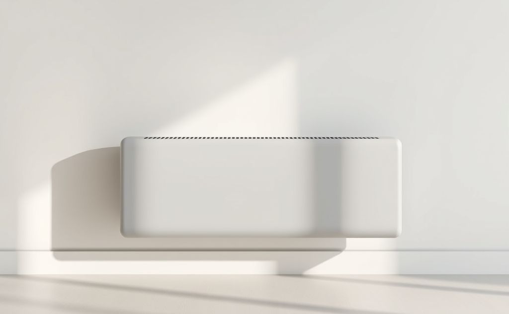 Sleek modern heater with minimalist style and clean lines