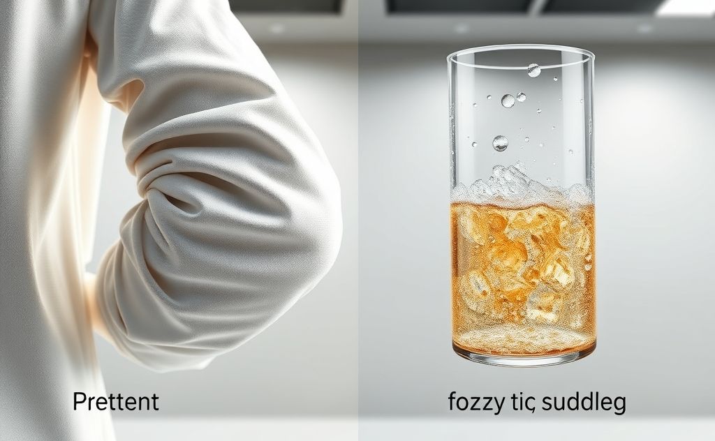 Sleeve stretching effects of carbonated drinks