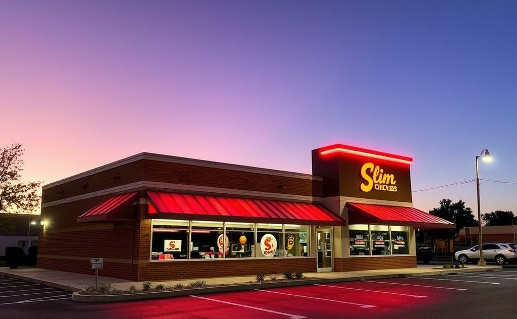 Slim Chickens closing time and location details